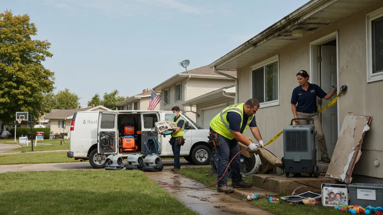 Water Damage Restoration in Grafton, ND near me